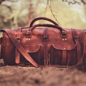 Leather Duffle Bag