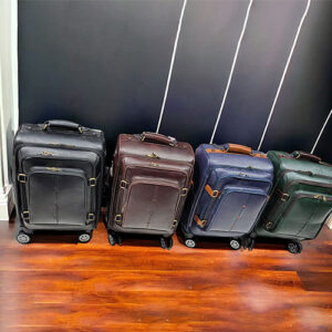 Leather Trolley Bag